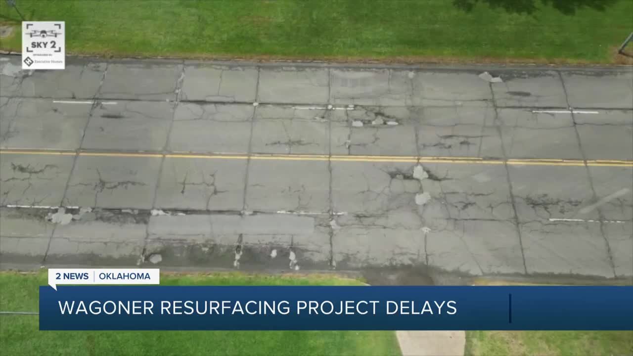 Wagoner Resurfacing Project Delays