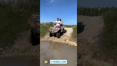 SNEAKO ON ATV WITH NEW GIRLFRIEND!