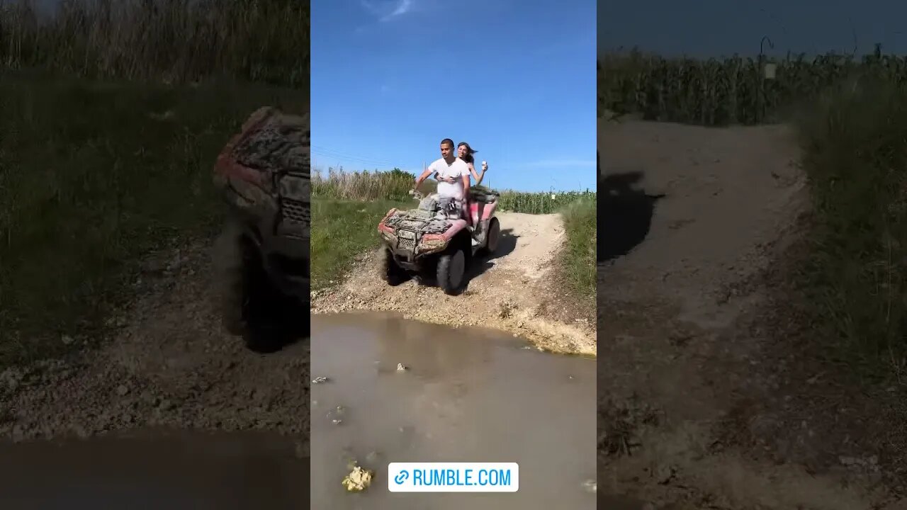 SNEAKO ON ATV WITH NEW GIRLFRIEND!