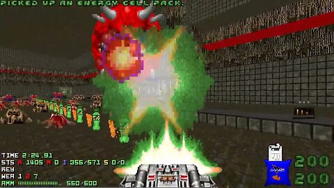 Doom 2 Junk Food Level 39 UV with 104% in 3:33