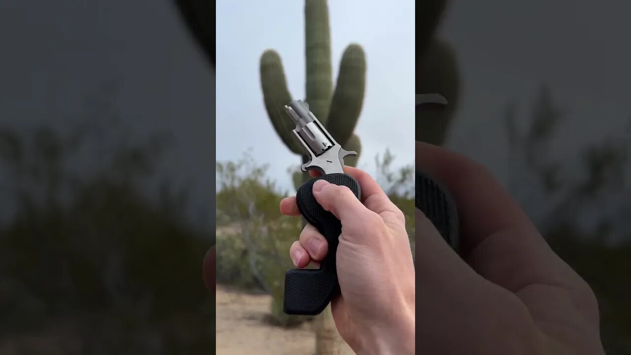 Folding Mini-Revolver! Not a Pocket Knife! 😅 .22 LR North American Arms #subscribe #concealedcarry