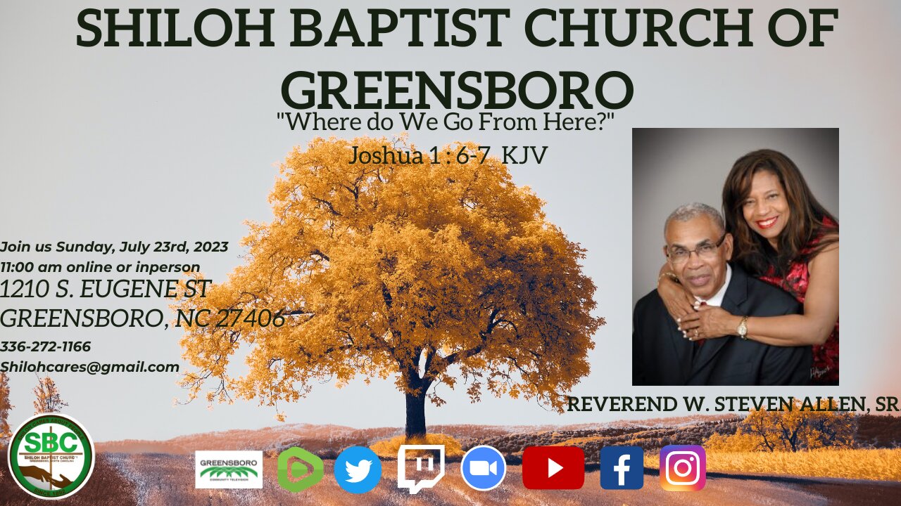 Shiloh Baptist Church July 23rd, 2023