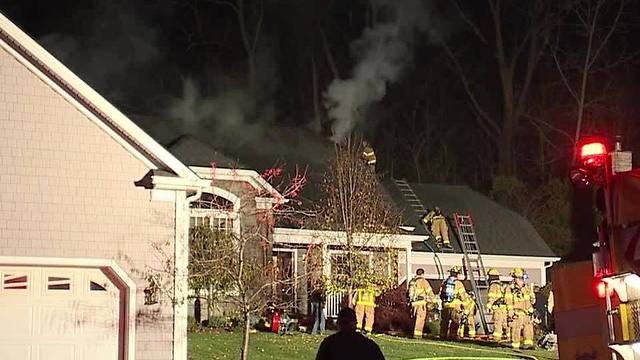 Brecksville house fire