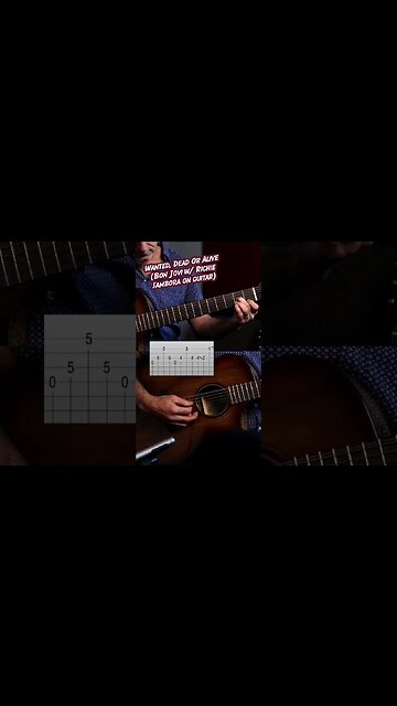 Wanted dead or alive by Bon Jovi with Richie Sambora on guitar #shorts