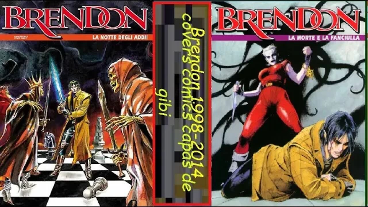 Brendon 1998 2014 covers comics capas de gibi #quadrinhos #gibi #comics #desmanipulador #covers