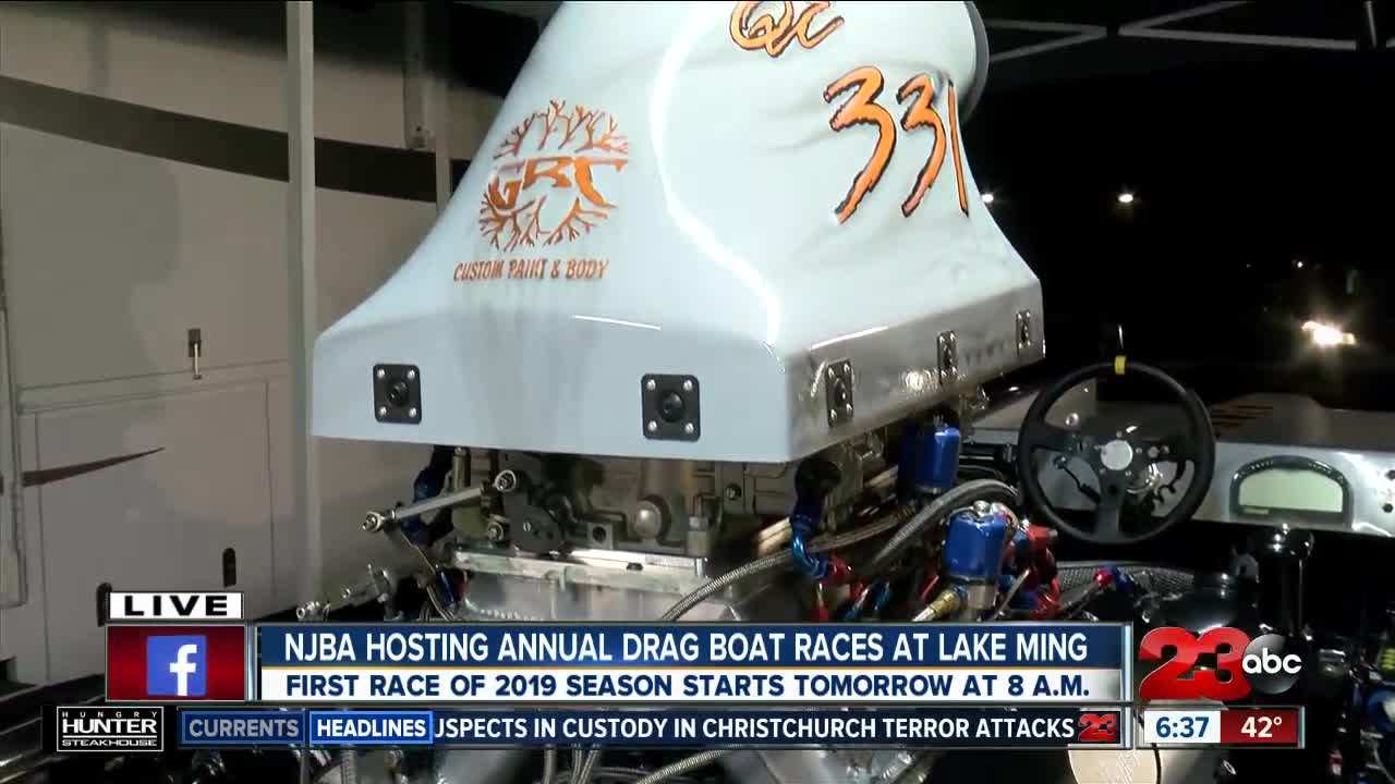 Boat racer looks forward to the NJBA annual drag boat race