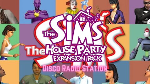 Sims 1: House Party - Disco Radio Station