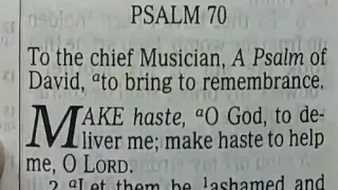 Psalms: 70-73