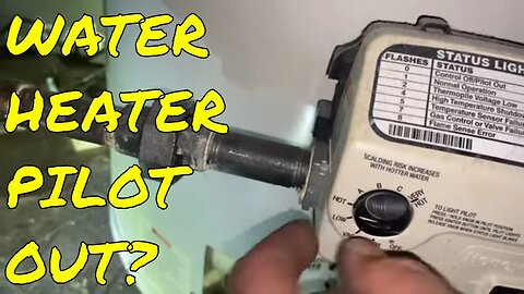 No Hot Water? Step by Step Guide to Relight Pilot AND Extend Tank Life by Replacing Anode Rod