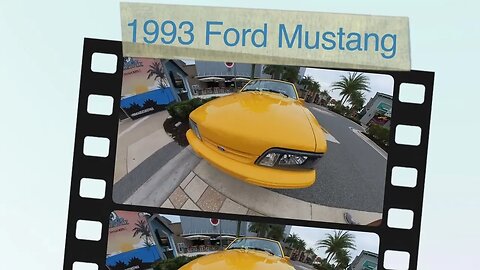 1993 Ford Mustang - Promenade at Sunset Walk - Kissimmee, Florida #mustang #insta360