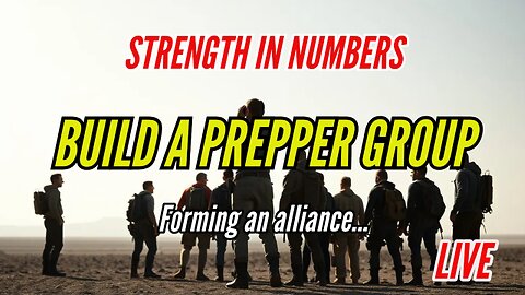 Building a PREPPER COMMUNITY from Scratch!