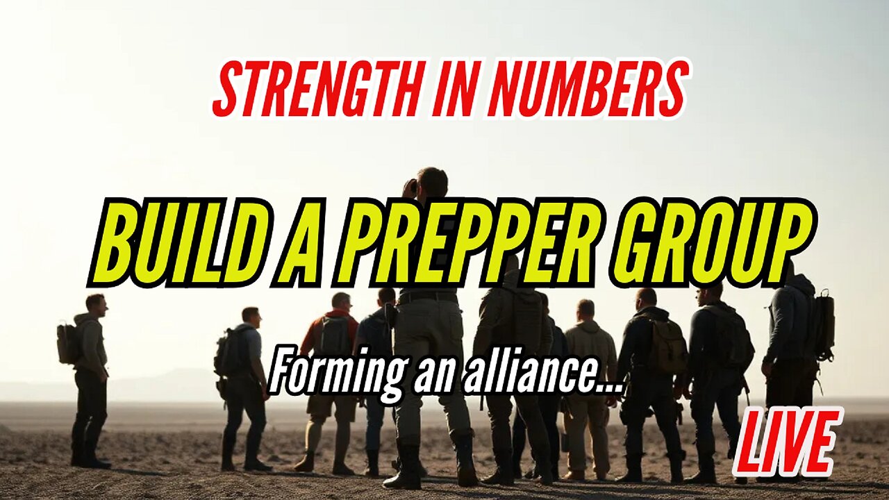 Building a PREPPER COMMUNITY from Scratch!