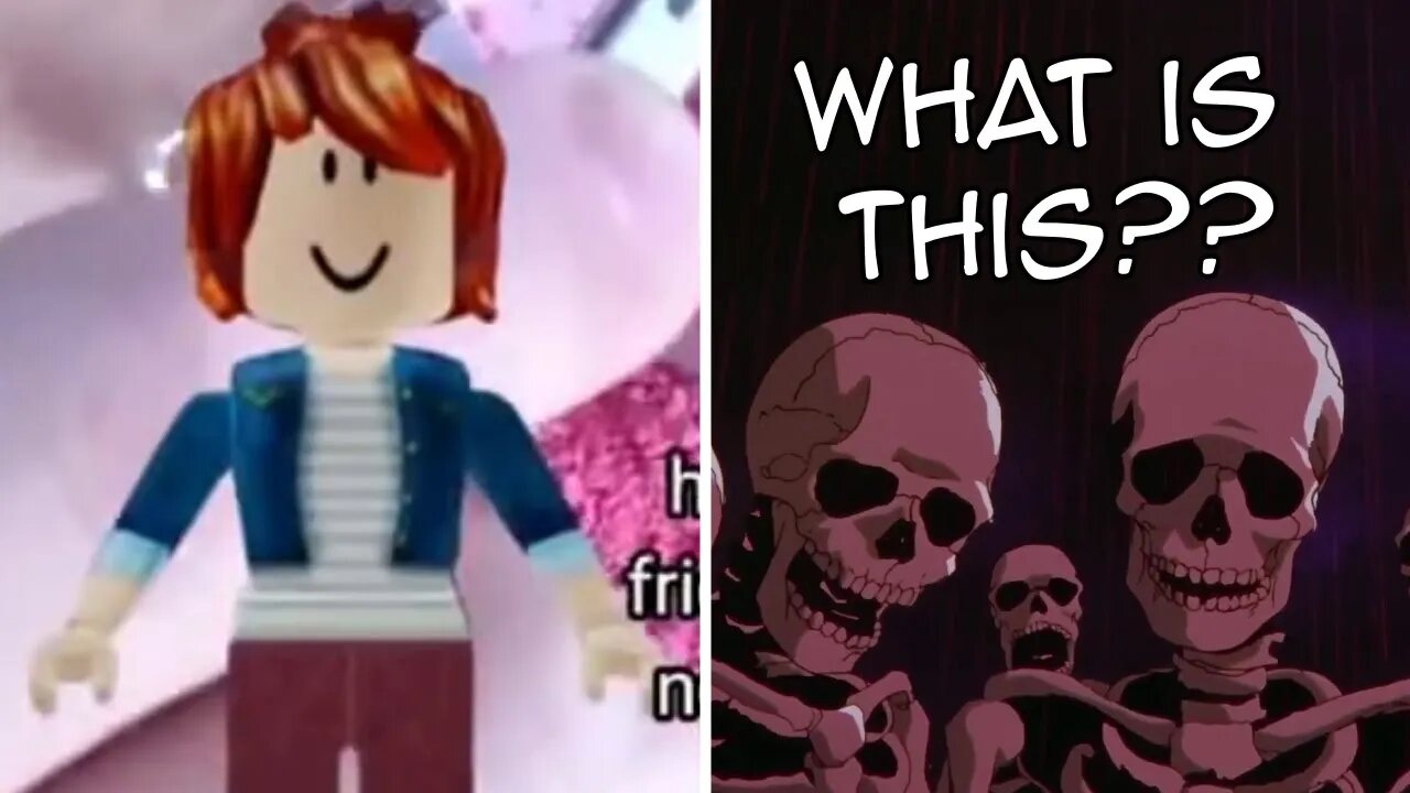 Skeletons Roasting Cringe Roblox TikTok Story - What is THIS??