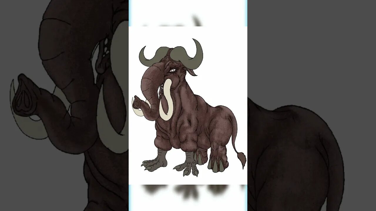 Buffalophantypus #timelapse #shorts