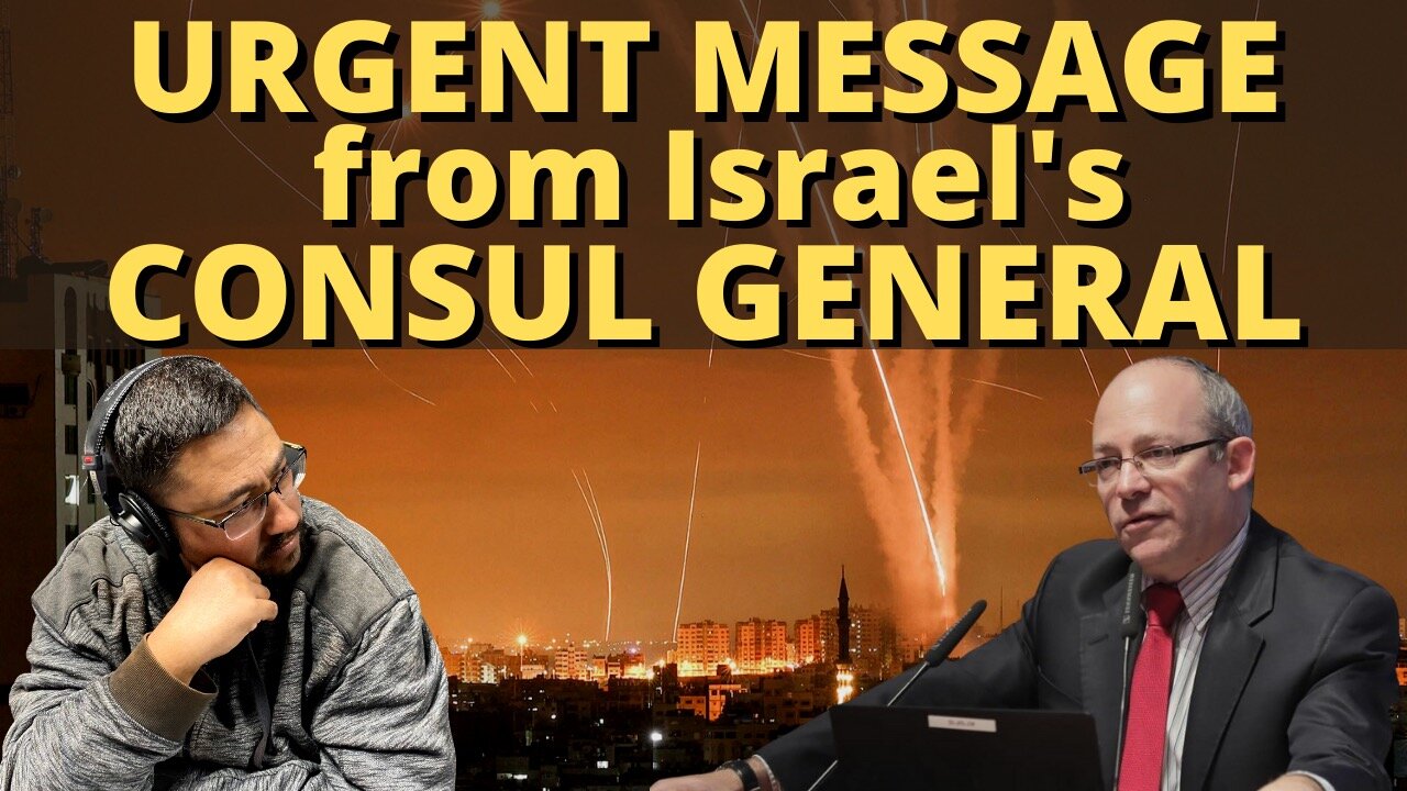 Here’s an IMPORTANT message from ISRAEL’S CONSUL GENERAL!!!