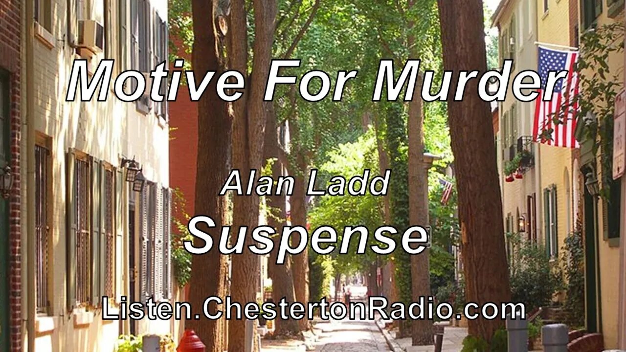 Motive for Murder - Alan Ladd - Suspense