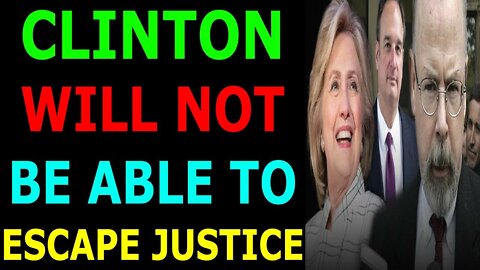 DURHAM TRIAL UPDATE! CLINTON WILL NOT BE ABLE TO ESCEPE JUSTICE - TRUMP NEWS