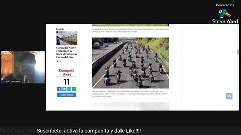 Neozelandeses protestan por la libertad tras 6 semanas de confinamiento... pero, y en Chile?