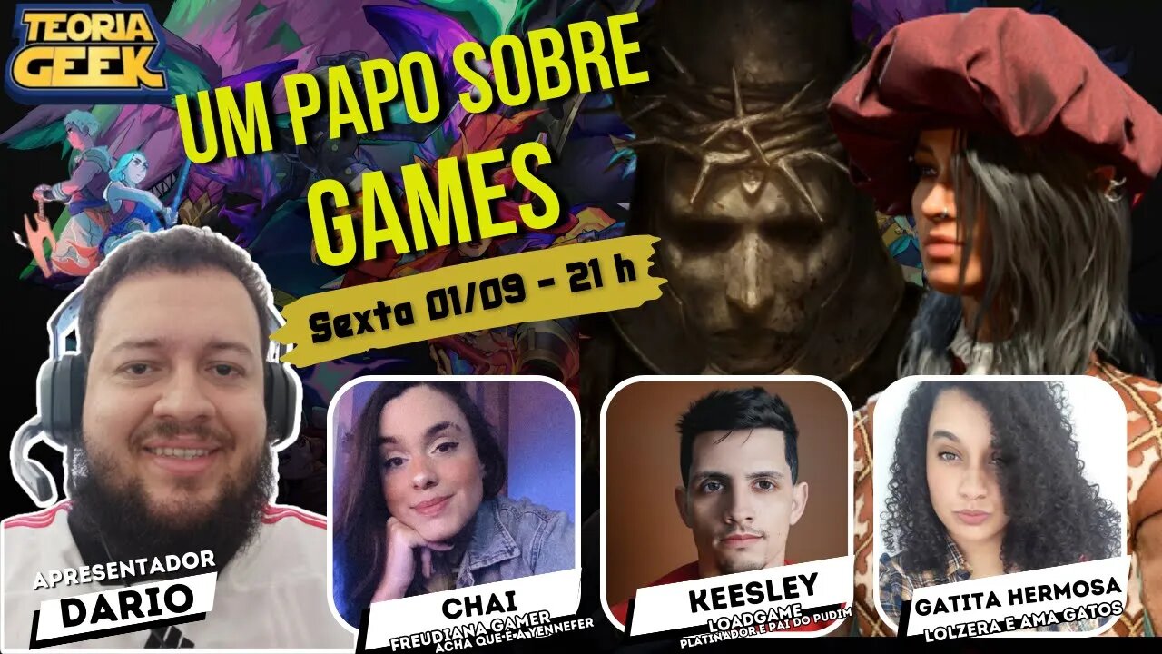 Bate papo sobre Games!