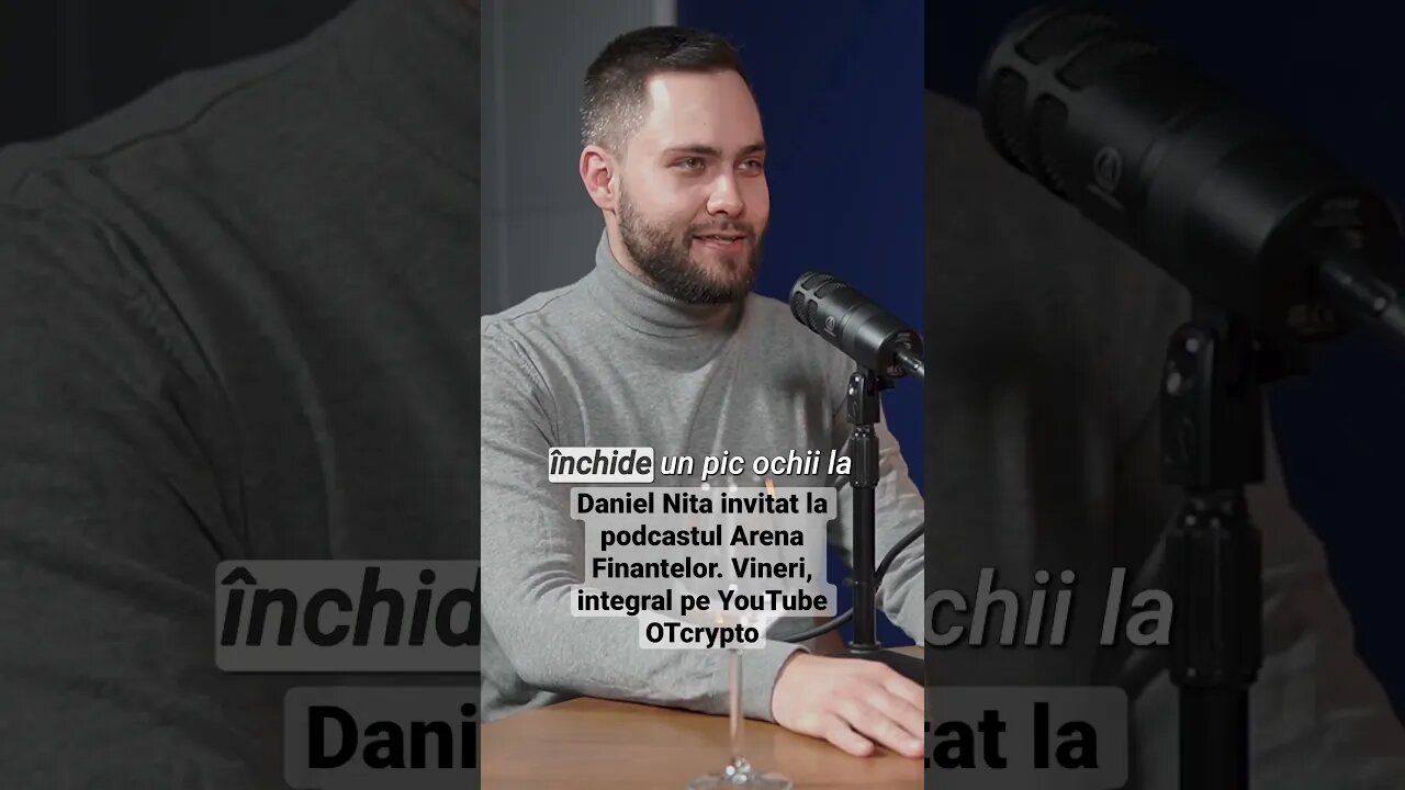 Daniel Nita invitat la podcastul Arena Finantelor. Vineri, integral pe YouTube OTcrypto
