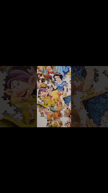 5000-Piece Puzzle Progress! #puzzle #disney #mickeymouse #shorts