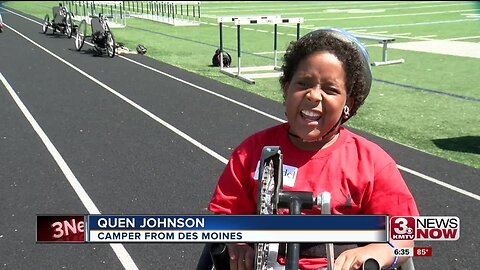 Students Get the Chance to Try Hand Cycling