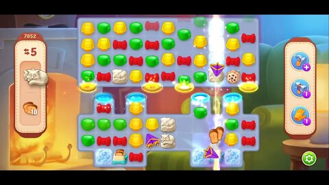 Playrix Homescapes Gameplay Walkthrough Level 7852