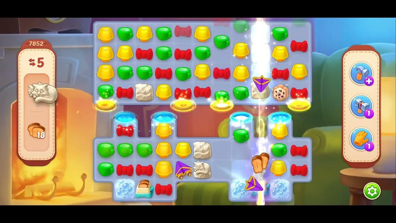 Playrix Homescapes Gameplay Walkthrough Level 7852