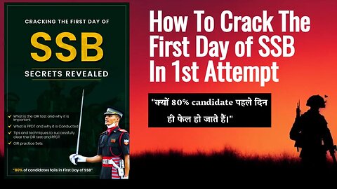 SSB Secrets Revealed| How to Write a better Story in PPDT