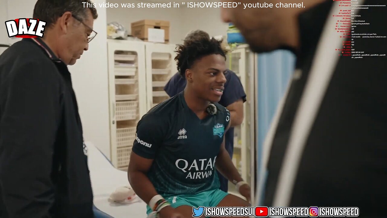 SPEED getting INJECTION in his A$$