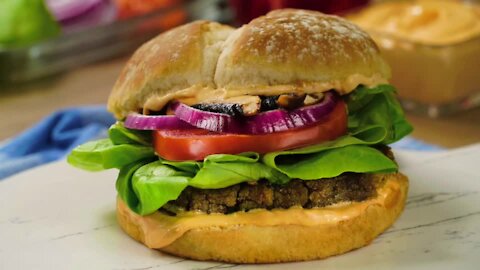 Rich Lentil Burger