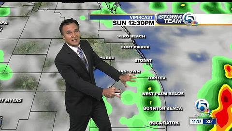 Saturday night weathercast