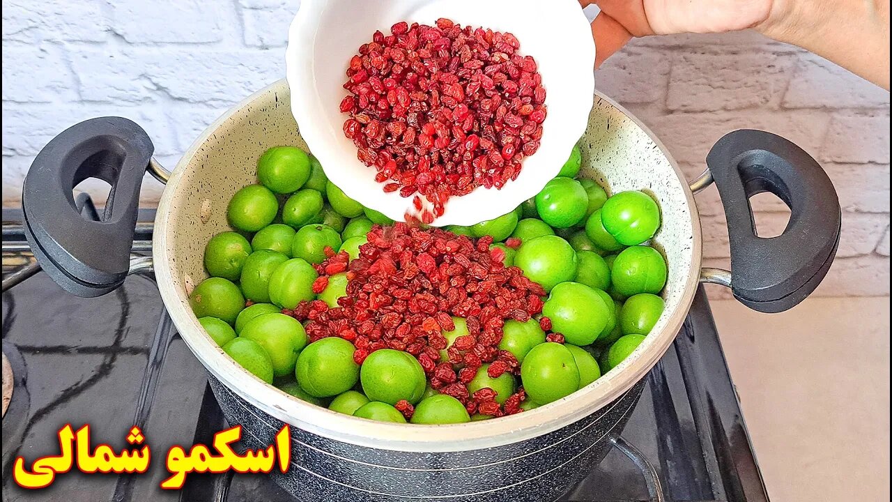 بستنی یخی اسکمو شمال | آموزش آشپزی ایرانی