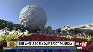 Blue Angels to soar over Spaceship Earth at Epcot on May 2