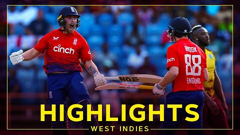 Final Over Drama | Highlights | West Indies v England | 3rd T20I