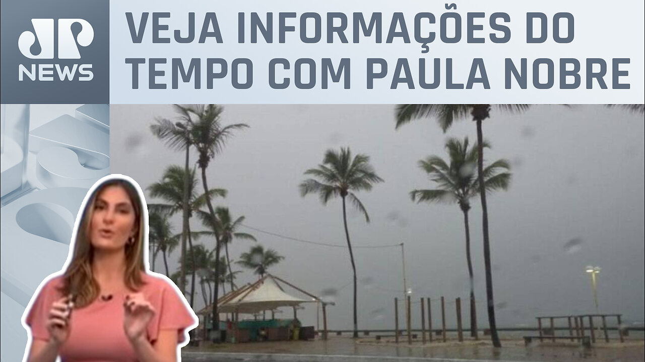 Semana começa com chuva pelo Norte e Nordeste do Brasil | Previsão do Tempo