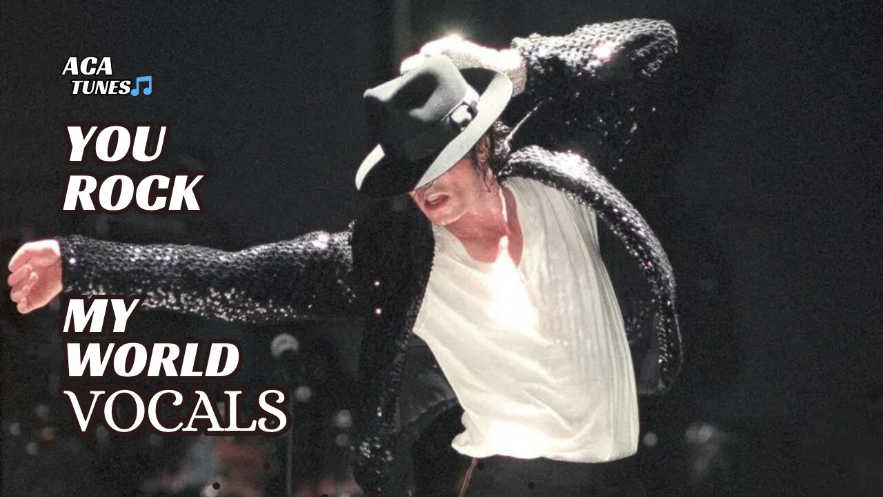 Vocal Music Micheal Jackson - You Rock my World (Vocals Only)