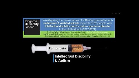 STUDY IMPLICATES EUTHANASIA AS THE GOAL WITH SOME COVID 19 TREATMENTS