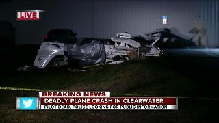 Deadly plane crash in Clearwater