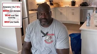 The Big Social Distancer: Shaq makes appearance in Empire HS PSA