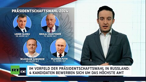 Präsidentschaftswahl in Russland 2024: Die Kandidaten
