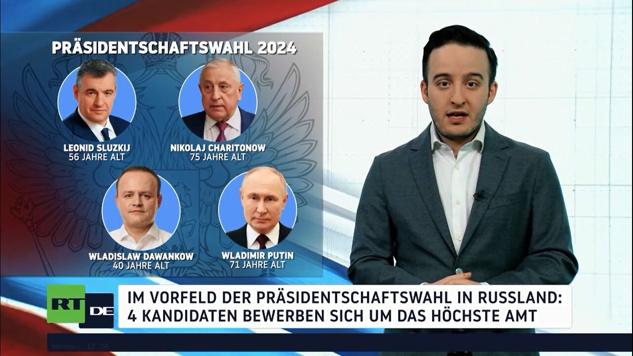 Präsidentschaftswahl in Russland 2024: Die Kandidaten