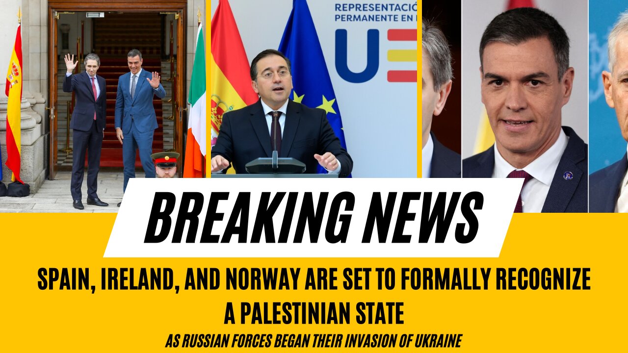 Spain, Ireland, and Norway's Bold Move: Formal Recognition of Palestine State! | Latest News