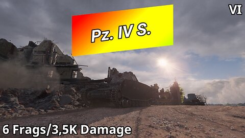 Pz.Kpfw. IV Schmalturm (6 Frags/3,5K Damage) | World of Tanks