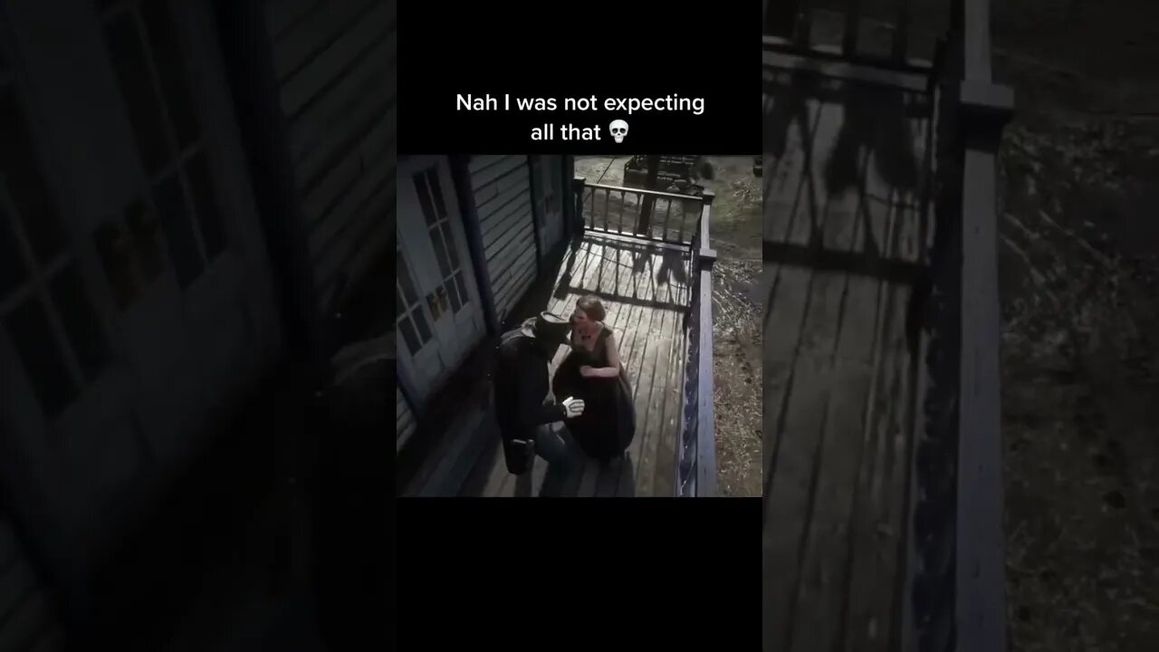 She hit me with the 1 2 #shorts #reddeadredemption