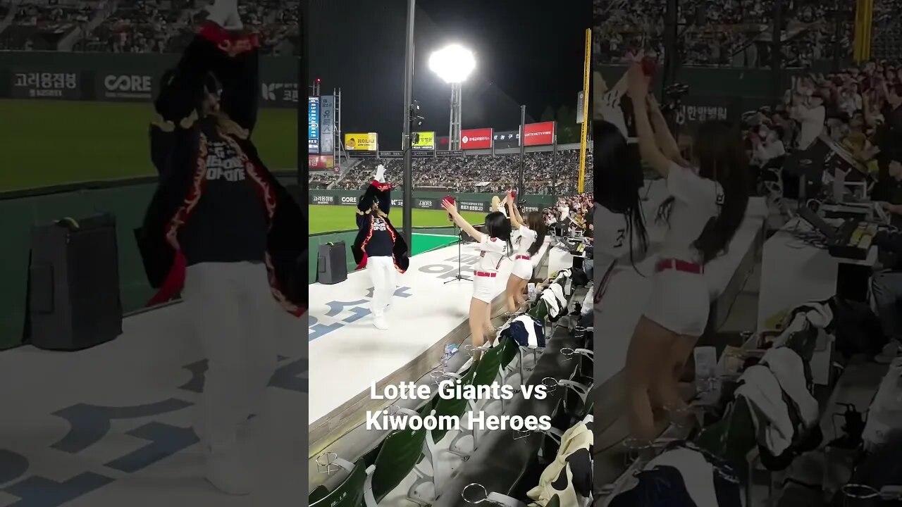 Baseball in Korea - Lotte Giants vs Kiwoom Heroes April 28th 2023