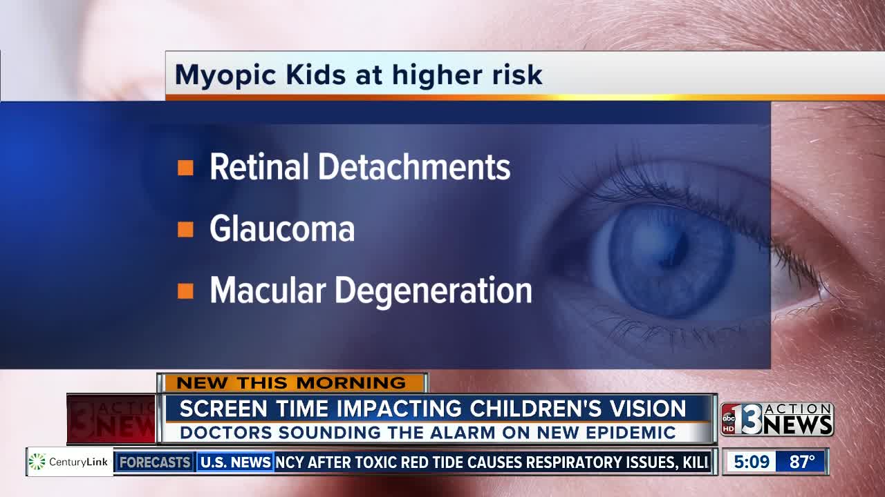 Doctors seeing epidemic of nearsighted children