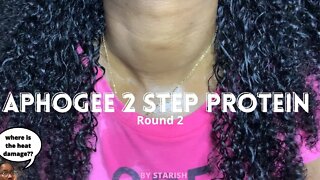 Using Aphogee Again On My Heat Damaged Hair | Round 2