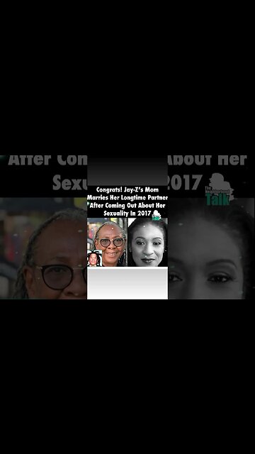 #jayz mother finally ties the knot with her lover !