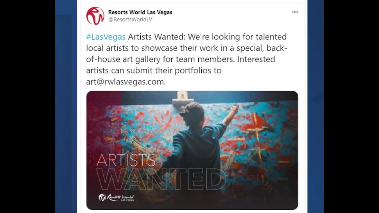 Resorts World walks back 'unpaid' art job, offers pay for Vegas artists chosen